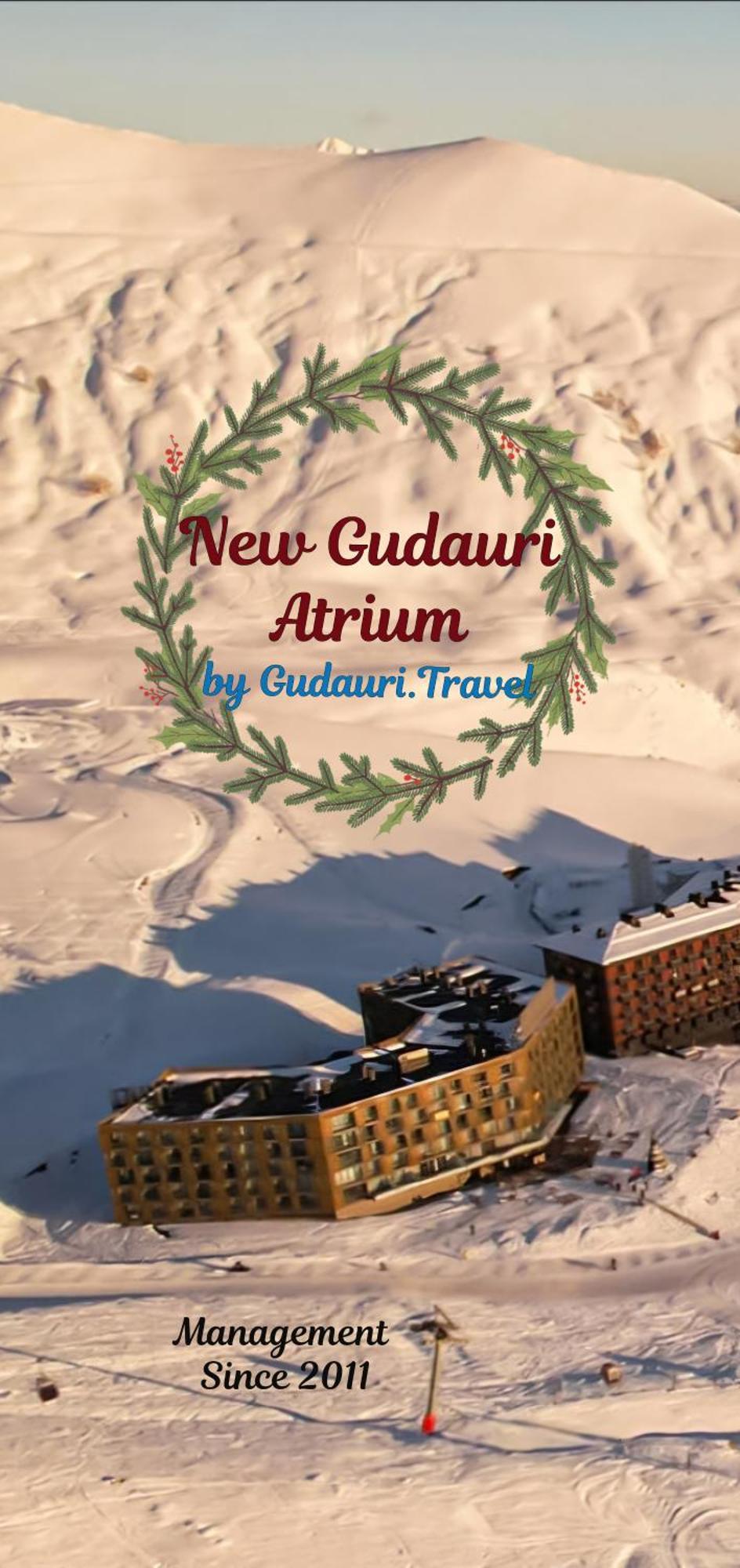 Atrium New Gudauri By Gudauri Travel Aparthotel Exterior foto